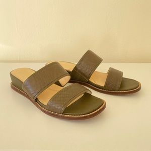 Cole Haan Wesley Demi Wedge sandals -- sz 9.5